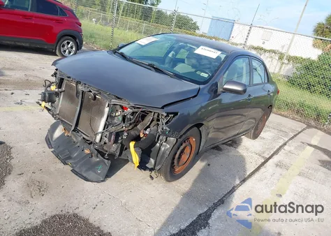 2011 Toyota Corolla Le z USA, uszkodzony, nr VIN 2T1BU4EE9BC625935